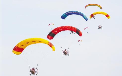 “航空運動+旅游”升溫，體育旅游探索更多可能